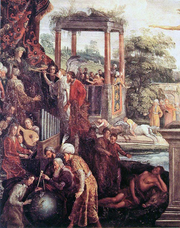 Abbas I as a New Ceasar being Honoured